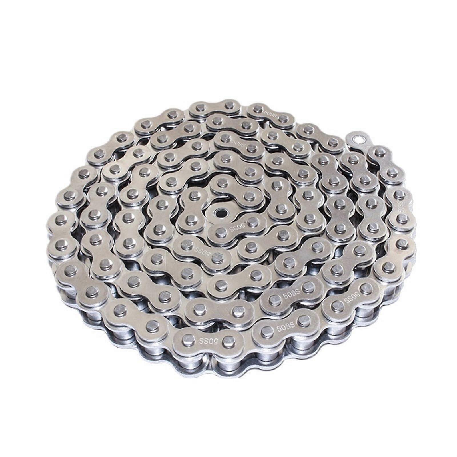 304/316 Stainless Steel Industrial Chain, Single/Double Row 04C/05B/06B/08B/10A (Size : 06B1 3041m)