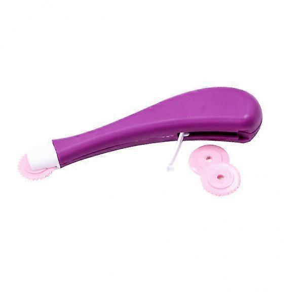 2X Plastic Serrate Edge Pattern Tracer Tracing Wheel Stitch Markers