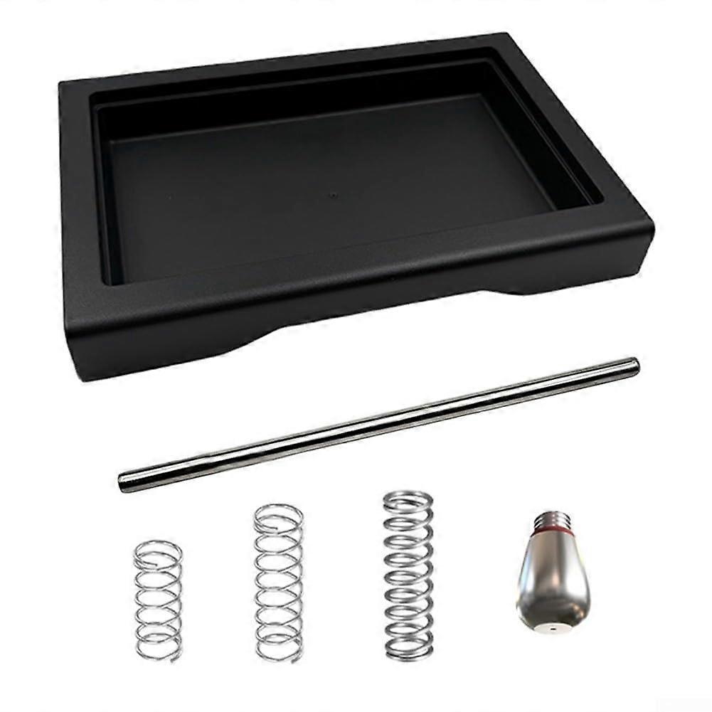 Low profile drip tray set with OPV spring kit for Classic Pro, durable ABS plastic, 6piece set