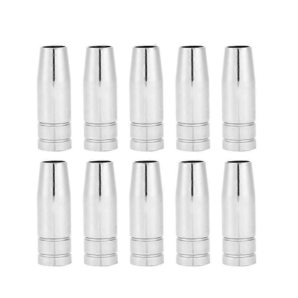 High quality  10pcs pure copper electroplating Binzel 15AK protection nozzle