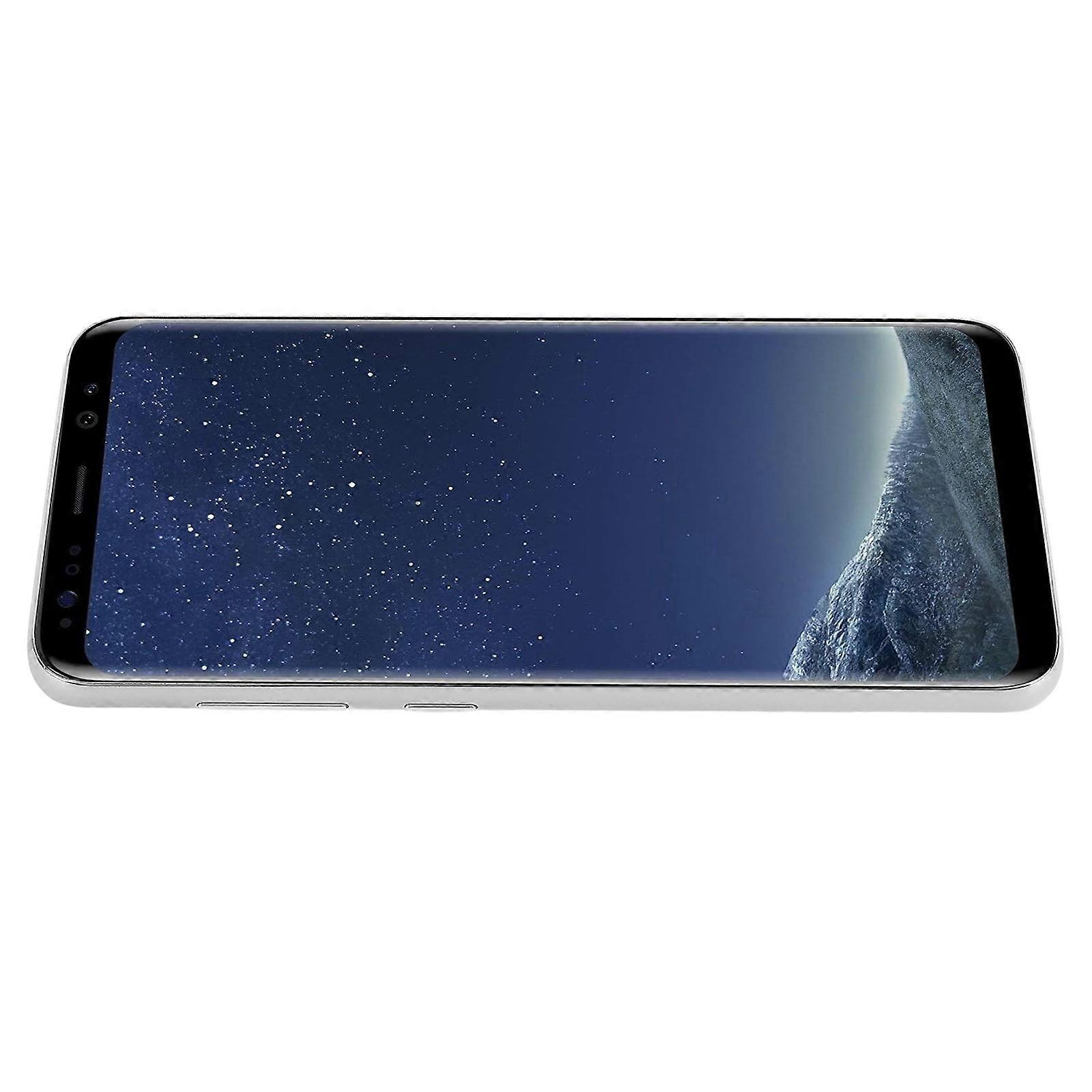 Phone Screen Replacement Organic Light Emitting Diode 5.8in Touch LCD Digitizer Replacement for Galaxy S8 G950 SM‑G950F Silver 