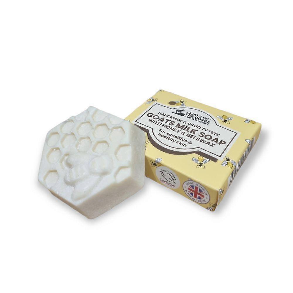 Goats of the Gorge Goats milk soap bar- 70g Honey & Beeswax