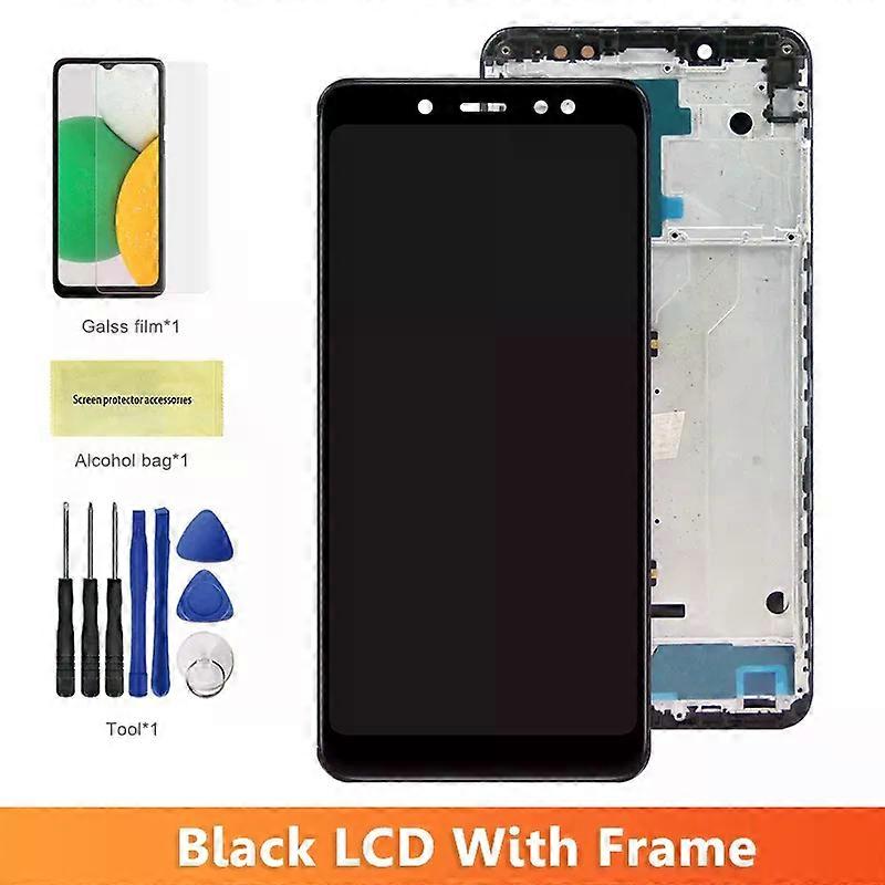 Screen for Xiaomi Redmi Note 5 Pro LCD Display Digital Touch Screen with Frame for Xiaomi Redmi Note 5 MEI7S MEI7 Replacement
