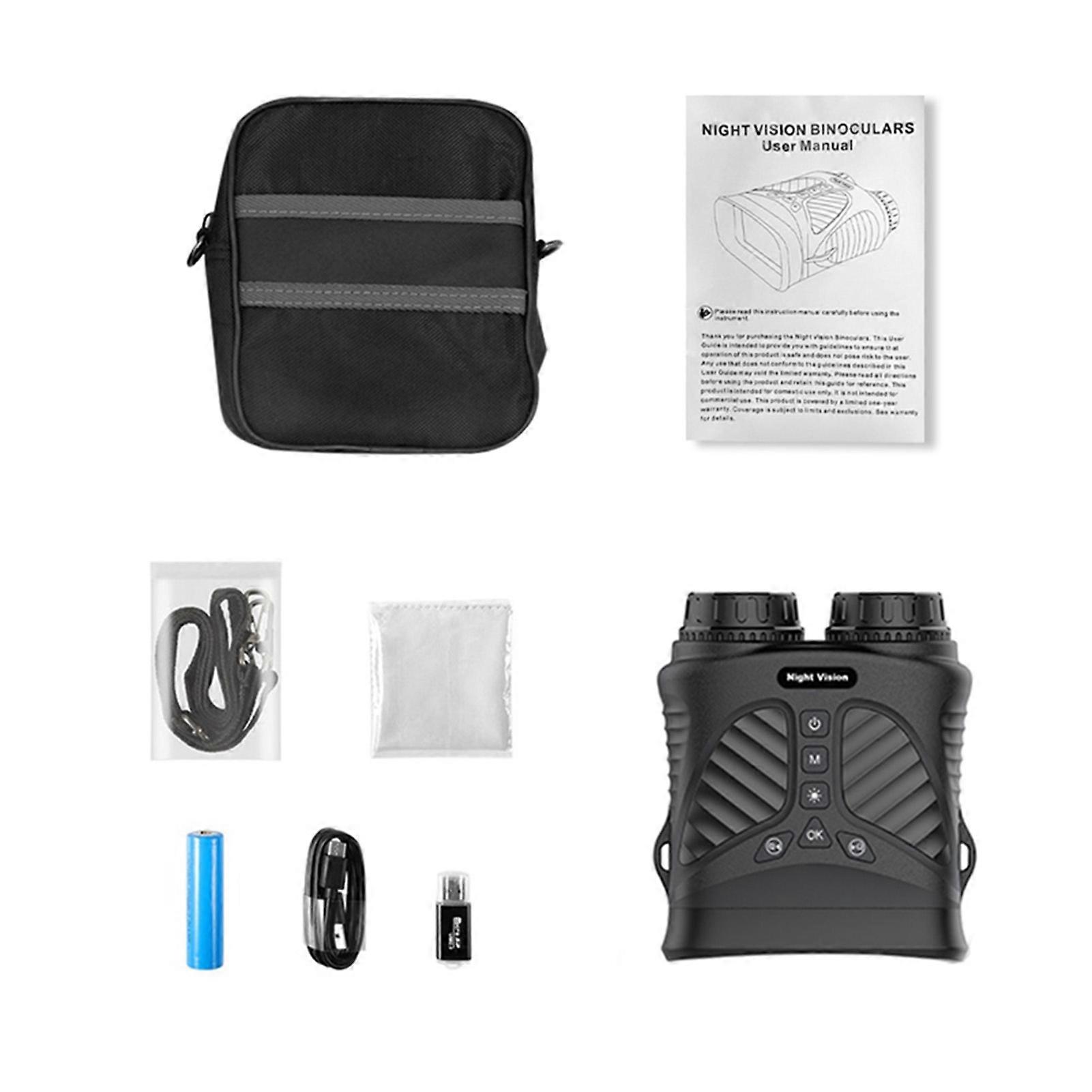 Binoculars Camera 2.5K 10X Optical Zoom 3in IPS Screen Digital Zoom for Camping Digital Binoculars