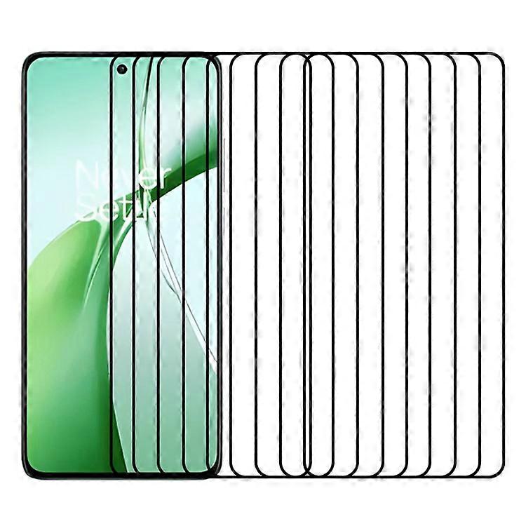 RURIHAI 10PcsはOnePlus Nord 4セカンダリ硬化スクリーンプロテクター高アルミニウムシリコンガラスフィルムと互換性があります