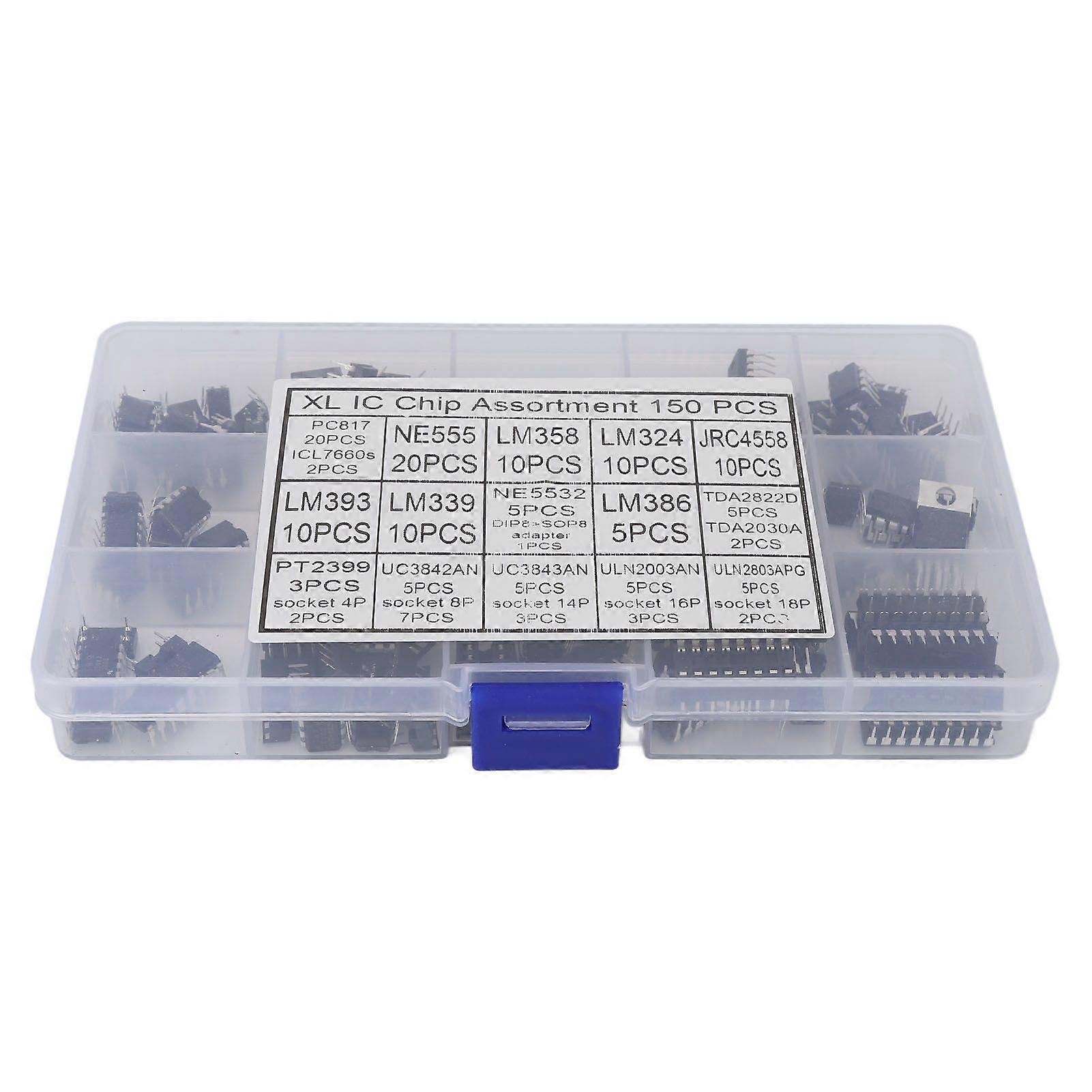 Hochwertige 150pcs XL IC Chip Sortiment Operationsverstärker Oszillator
