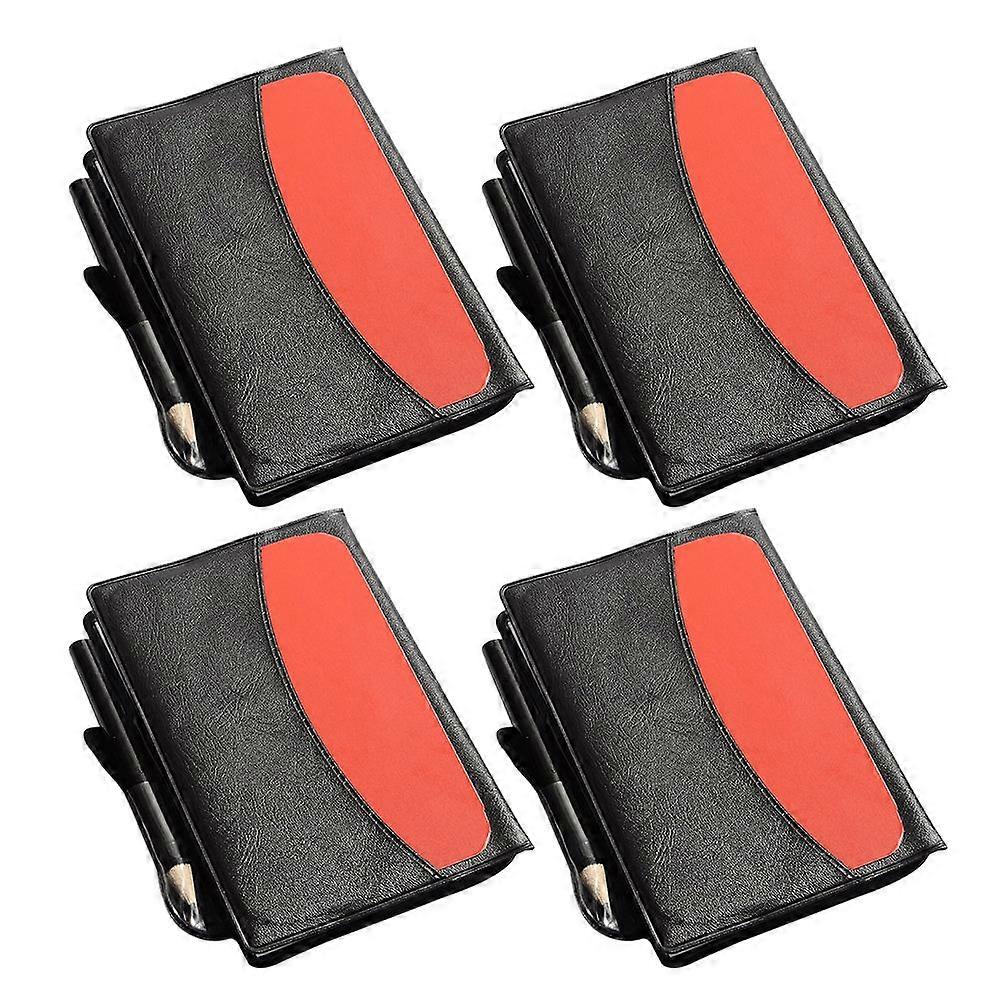 Football Game Management Set, Referee Tools with Cards and Score Sheet