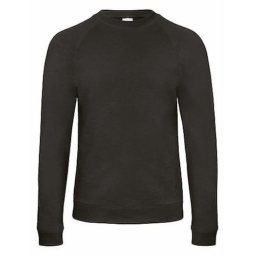 B&C Denim Mens Starlight Raglan Slub Sweatshirt