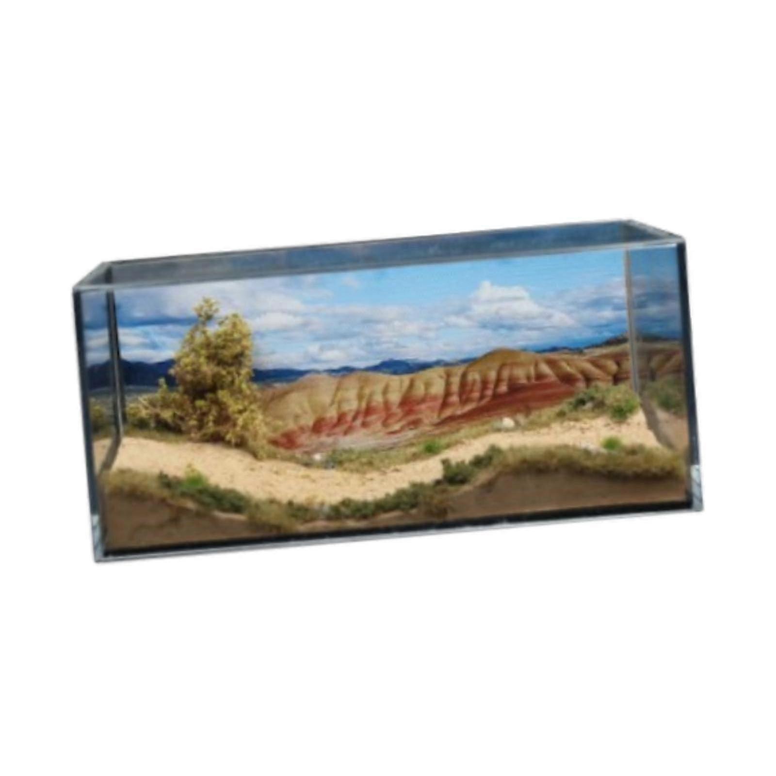 1/64 Scale Model Car Scene Diorama DIY Model for Figures and Vehicle Scene Toy Car