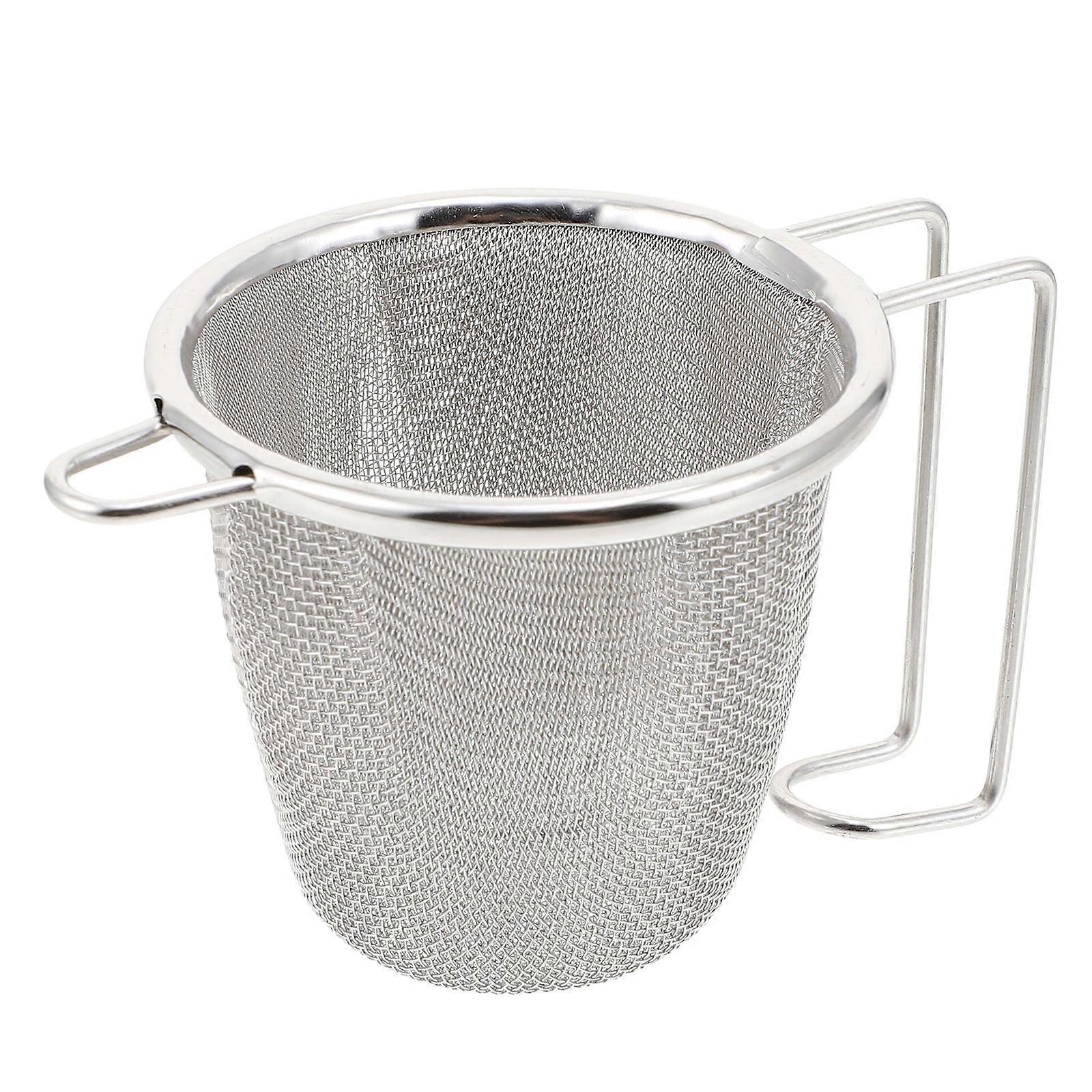 Tea Filter Stainless Steel Tea Strainer For Home Silver 1Pack Easy Cleaning