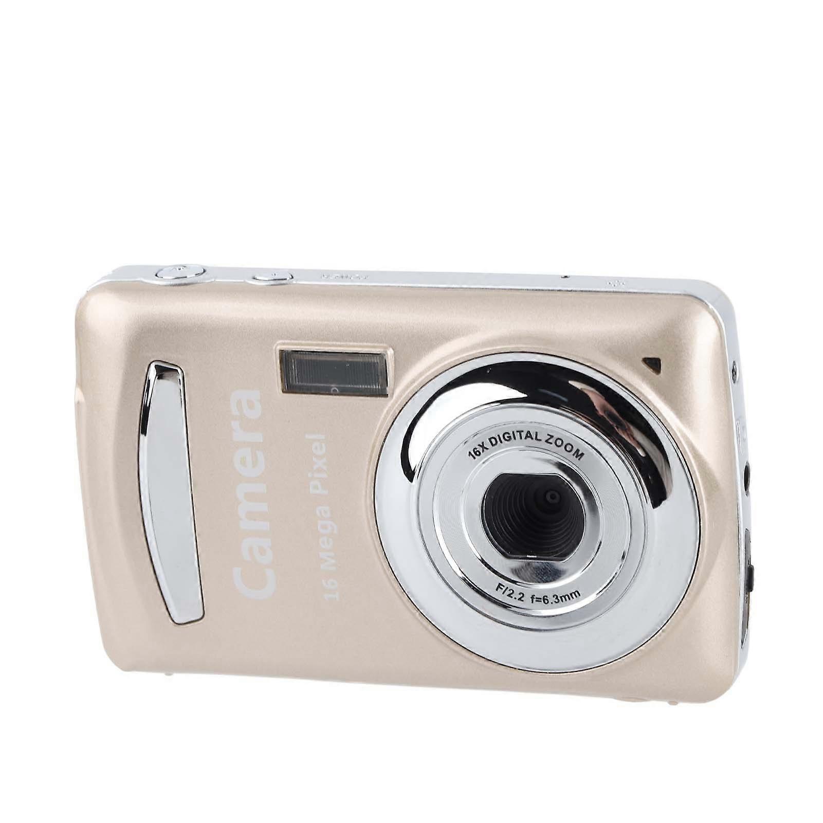 Mini Outdoor Digital Video Camera 5 MP 720p 30fps 4x Zoom HD Gold