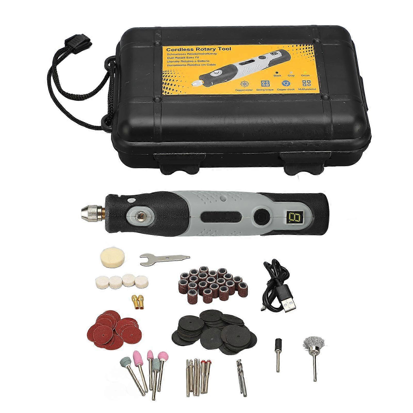 High quality  113PC [Exquisite Set] Mini Electric Grinder Small Handheld Grinder