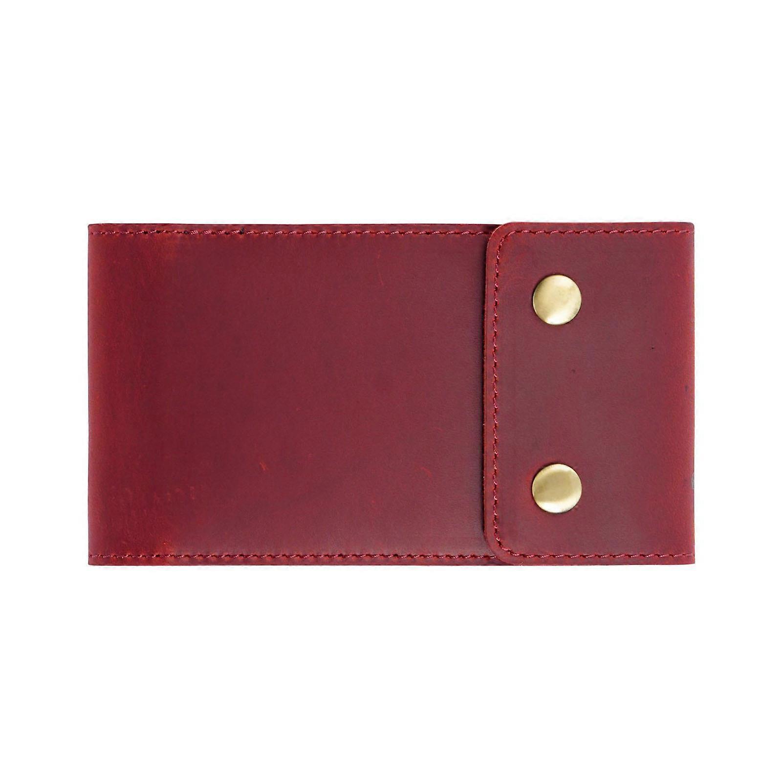 Pocket Notepad Holders Small Notebook Stationery Notebooks Journal Notebook Travel Notepads for School Office Tasks Wine red