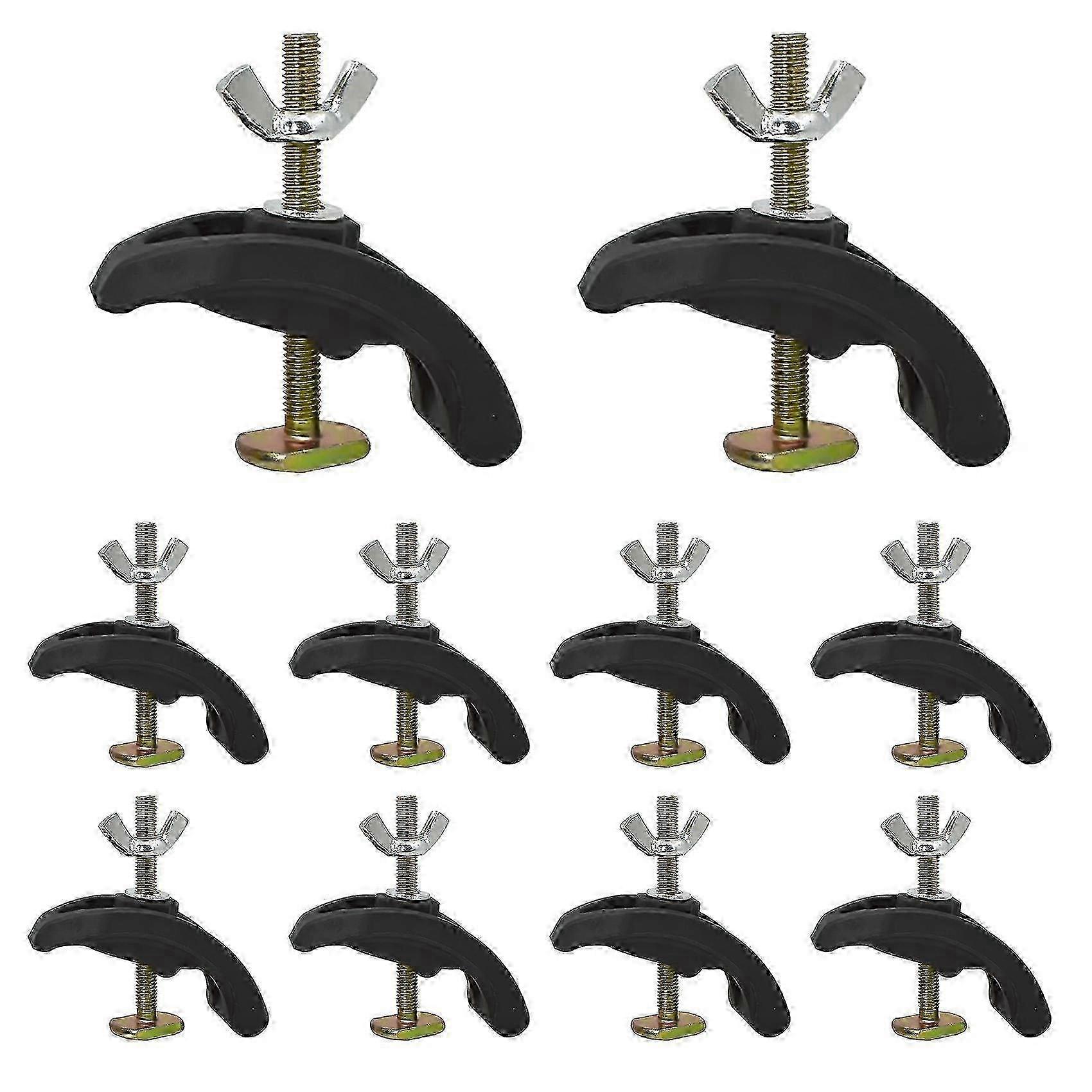 10db CNC gravírozógép préslemez bilincsek T-nyílású asztalhoz