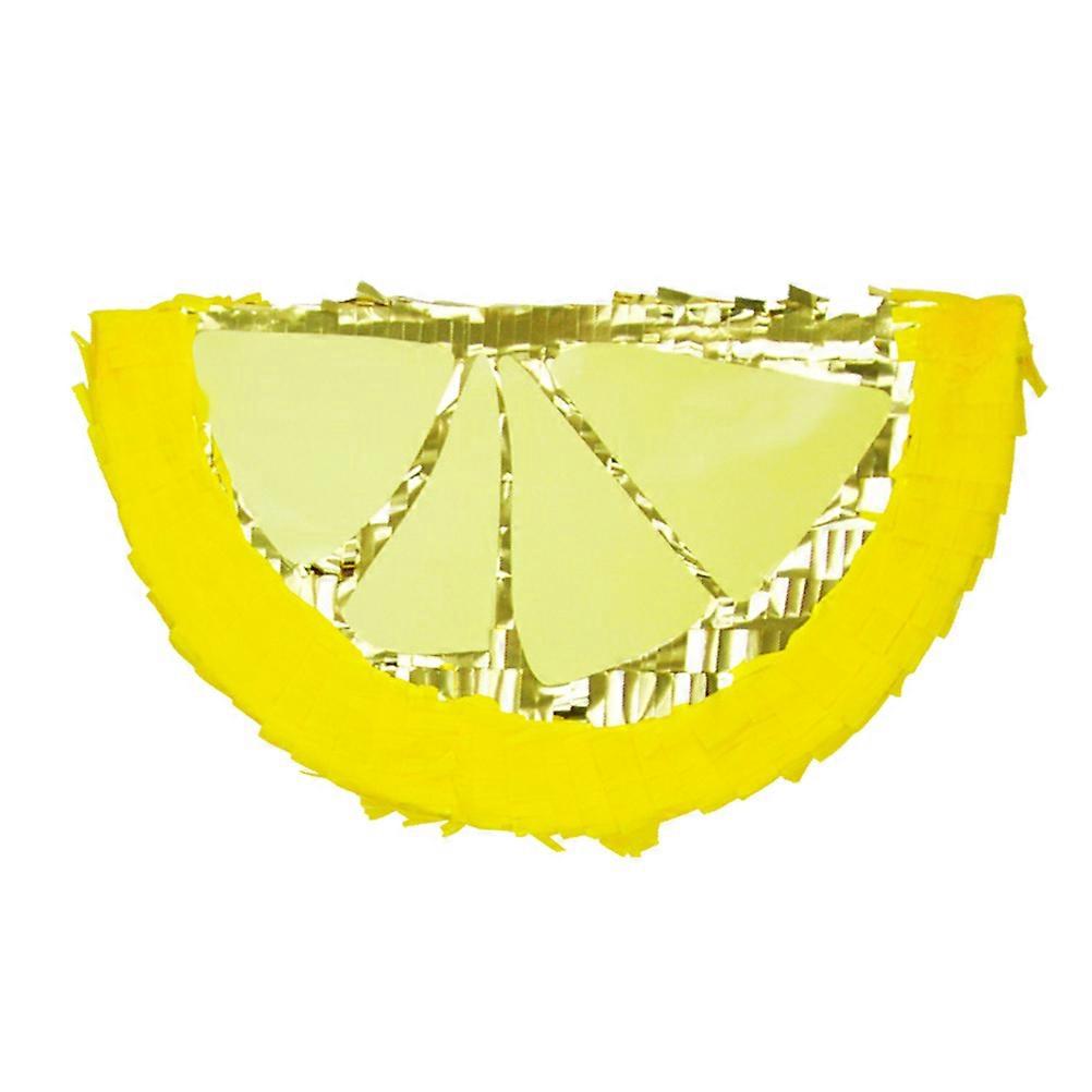 Party Piñata in Unique Lemon Design, Ideal for Entertaining Guests, Celebrate in Style