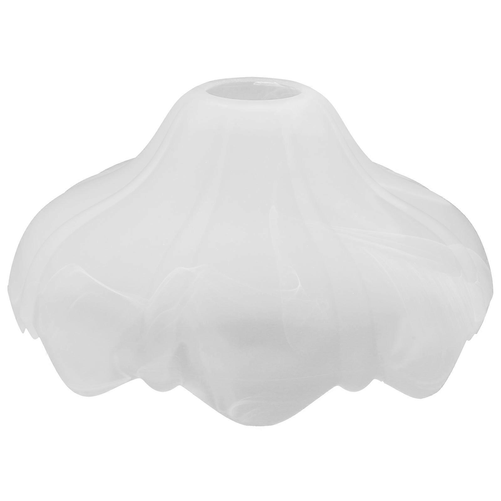 Flower Glass Lampshade Table Lamp Cover Living Room Decorative Lighting 21.00X21.00X11.00CM 1Set