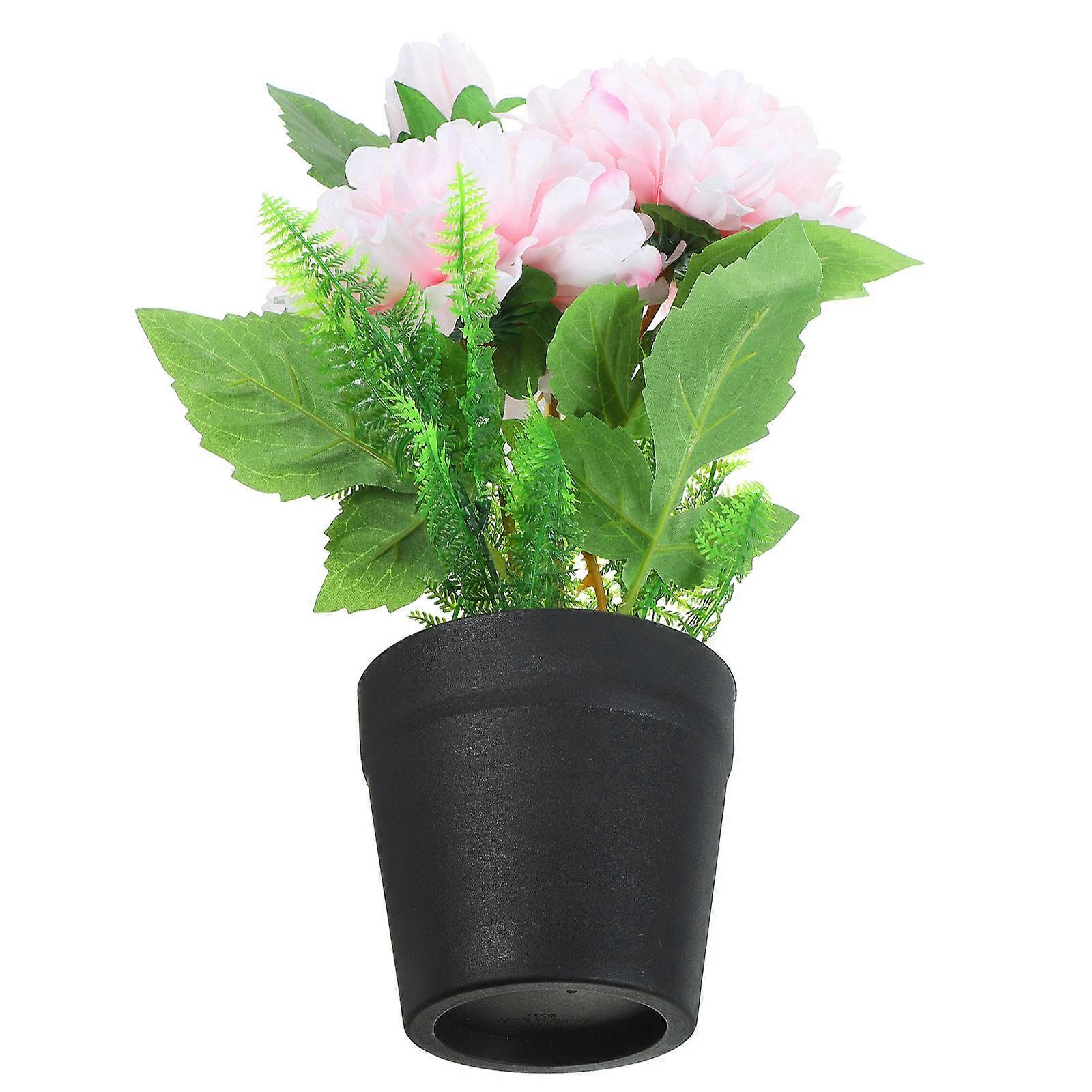 Faux Small Plants Artificial Potted Peony Room Decorative Bonsai Shape High Simulation Technology 1Pcs