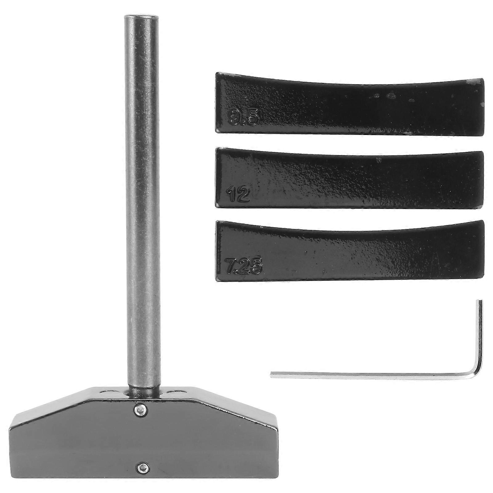 Fret Press Tool for Guitar 1 Set of 4Pcs Alloy Pressing Tool Designed for Guitar Building and Maintenance with Inserts