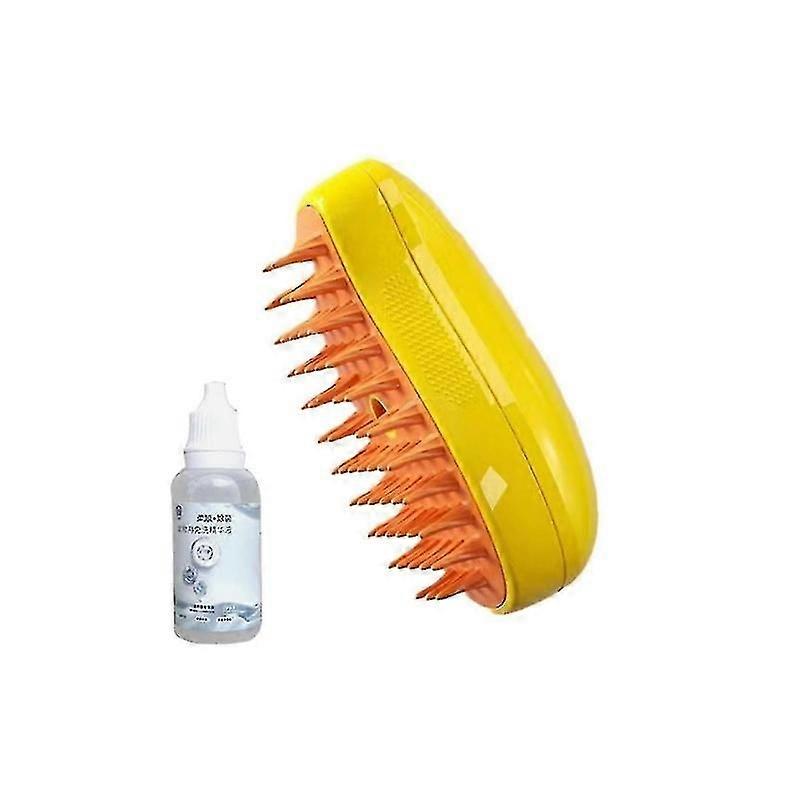 Steamy Cat Brush - 3 In1 Cat Steamy Brush, Self Cleaning Steam Cat Brush