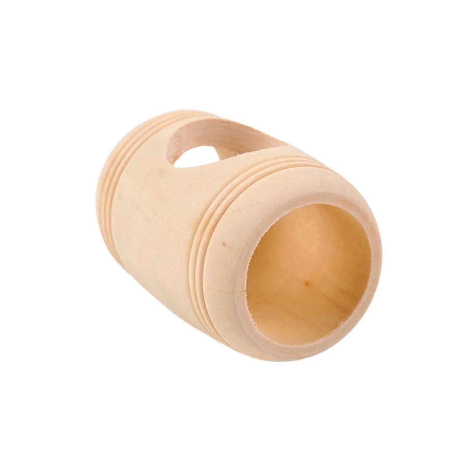 ハムスターウッドトンネル、噛むおもちゃ、小さなペットアクセサリー