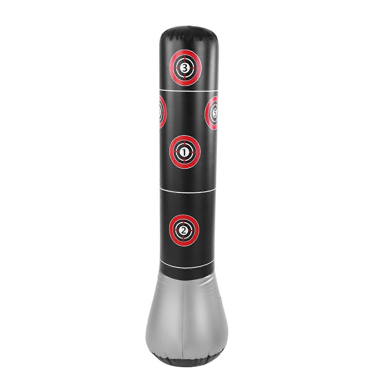 Inflatable Boxing Punching Kick Training Bag Pressure Relief Accessory