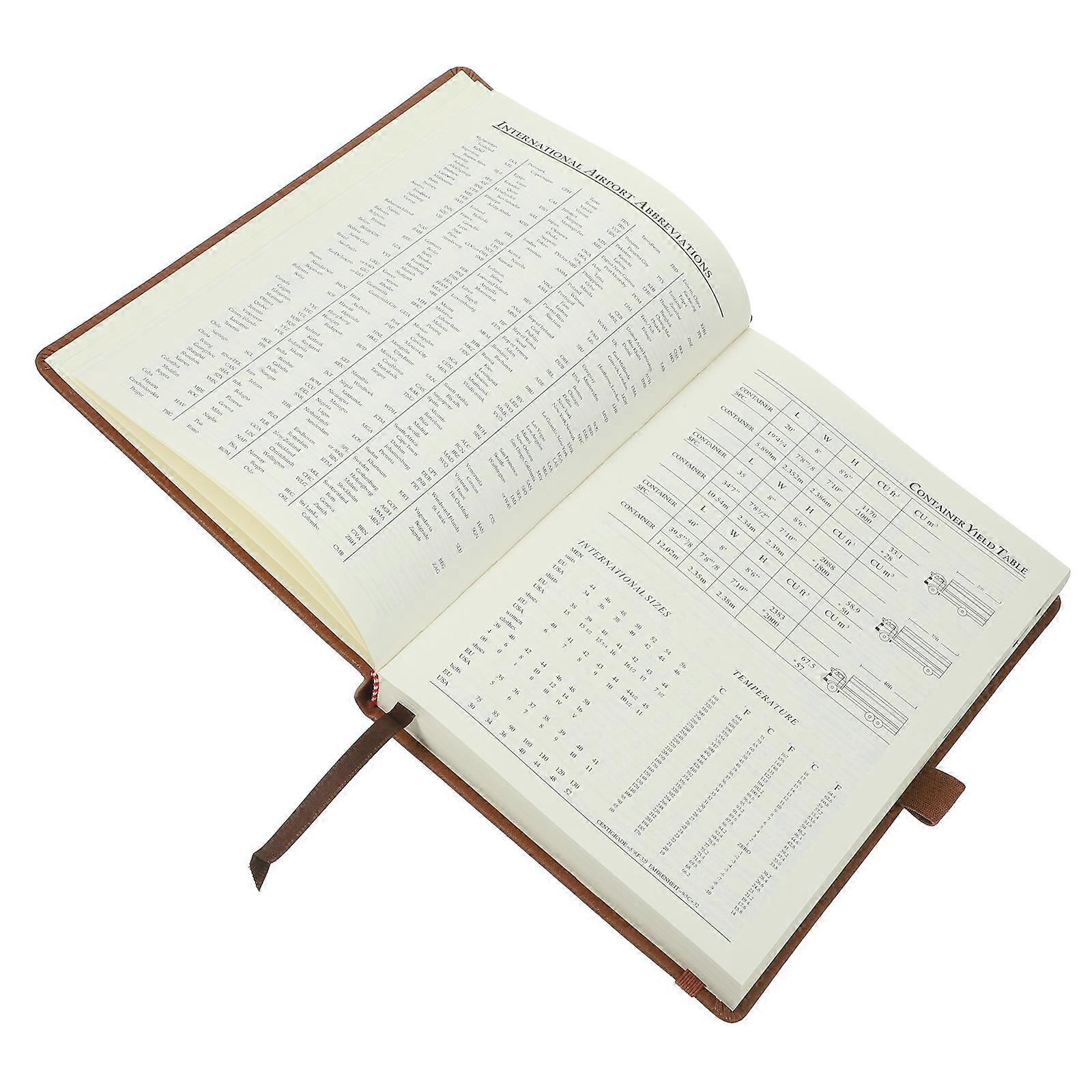 Weekly Task Planner Schedule Notepad Efficient A5 Imitation Leather 1Set