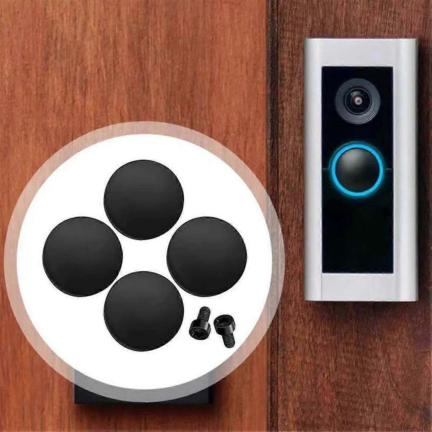 4pcs Replacement Button for RING Doorbell Pro Fix Your Broken Cracked Button Doorbell Accessories Do