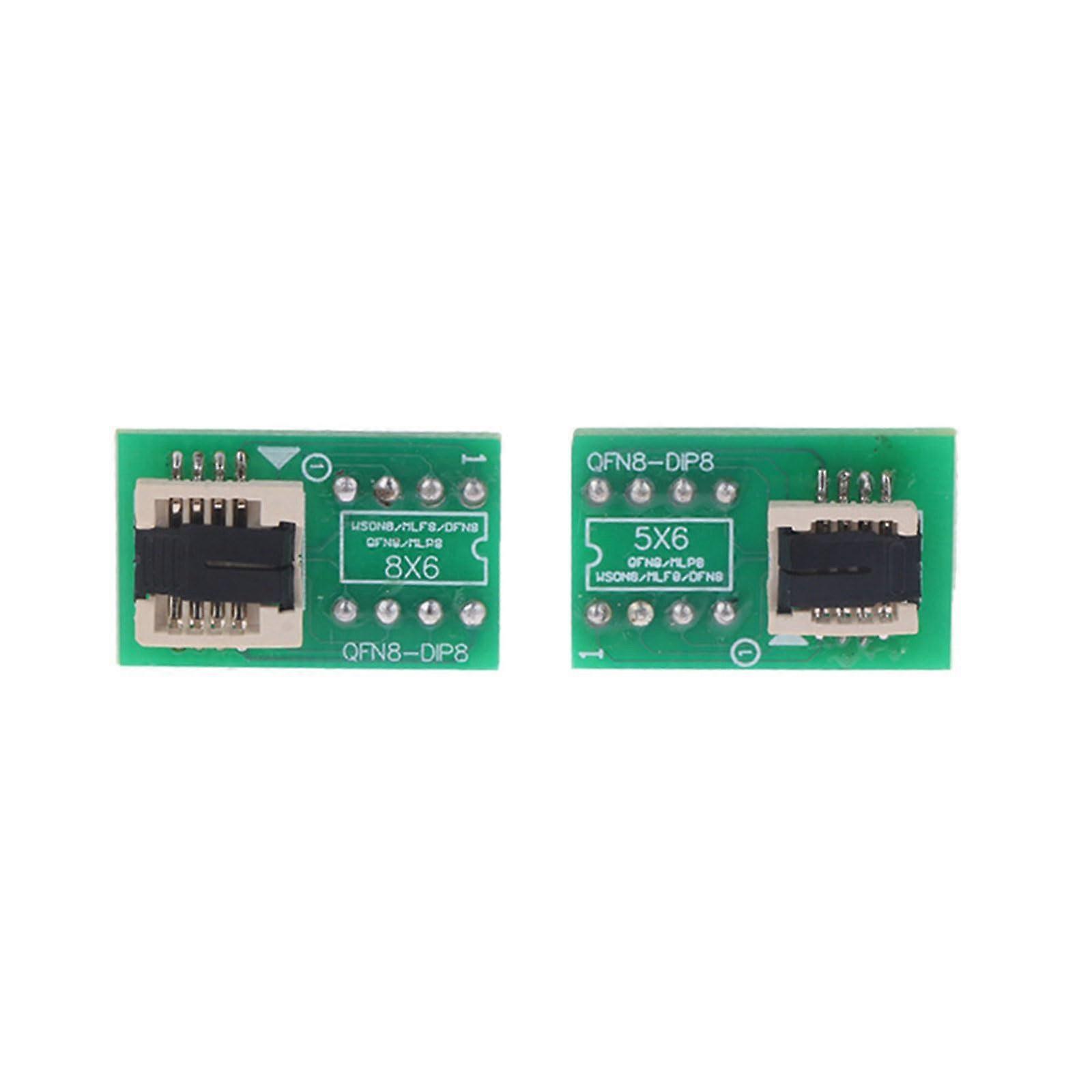 QFN8 Programming Socket Adapter 6x8 5x6 IC Test Burn-In Sockets Compatible with WSON8 MLF8 Chips