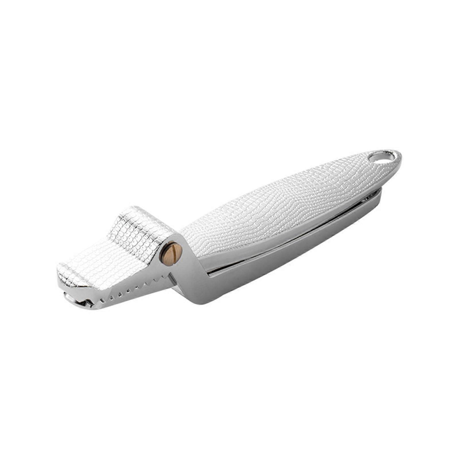 Seafood Eating Tool Professional Hairy Crab Cracker and Picker Multifunctional Metal Food Clip Silver B