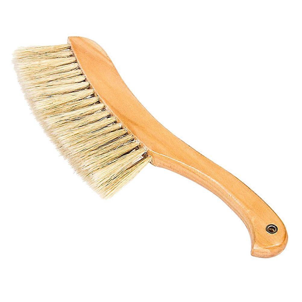 Duster Brush for Sofa and Bed Dust Removal Bristles Wood Material Rectangular Shape 1Pcs