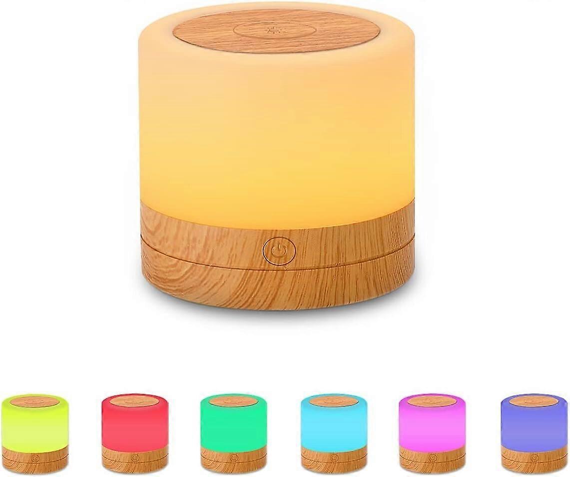 Dimmable Touch LED Night Light - Night Light with Timer - RGB