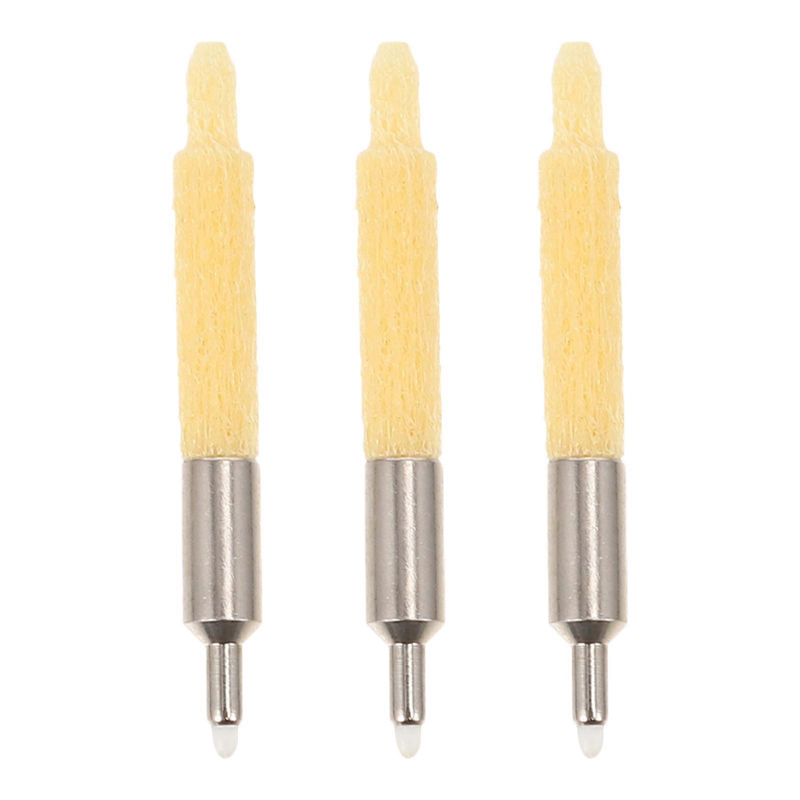 3 Pcs Universal Replacement Acrylic Pen Points for Paint Pens Multi Color SmoothEdges