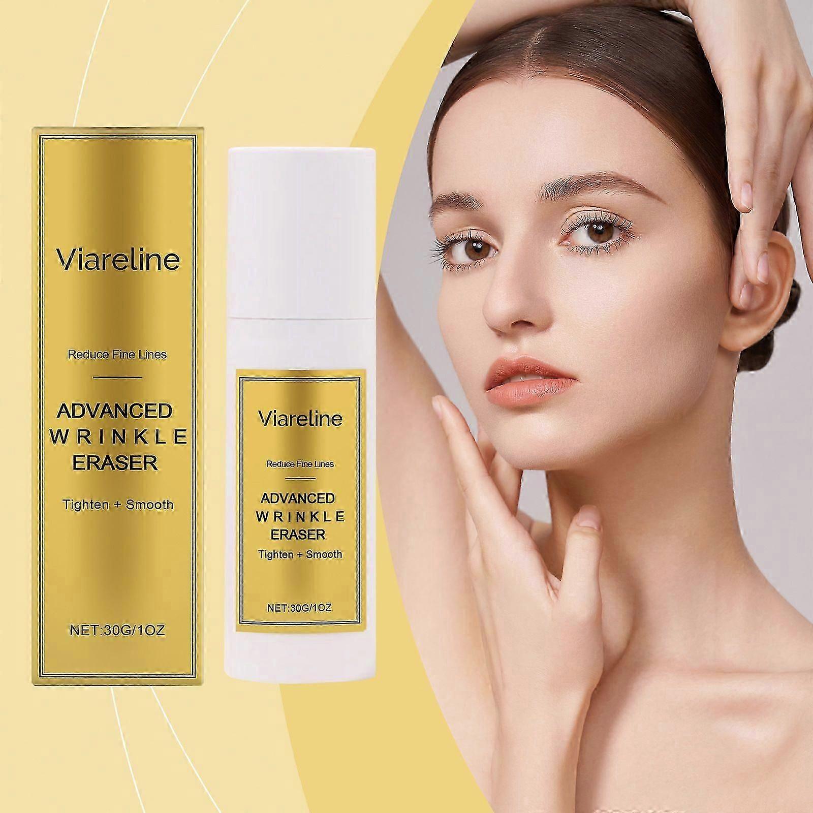 マルチアクション・アンチエイジング・スキンケア・クリームは、ヒアルロン酸とコラーゲンで肌に潤いを与え、しわを減らし、引き締め、滑らかにします