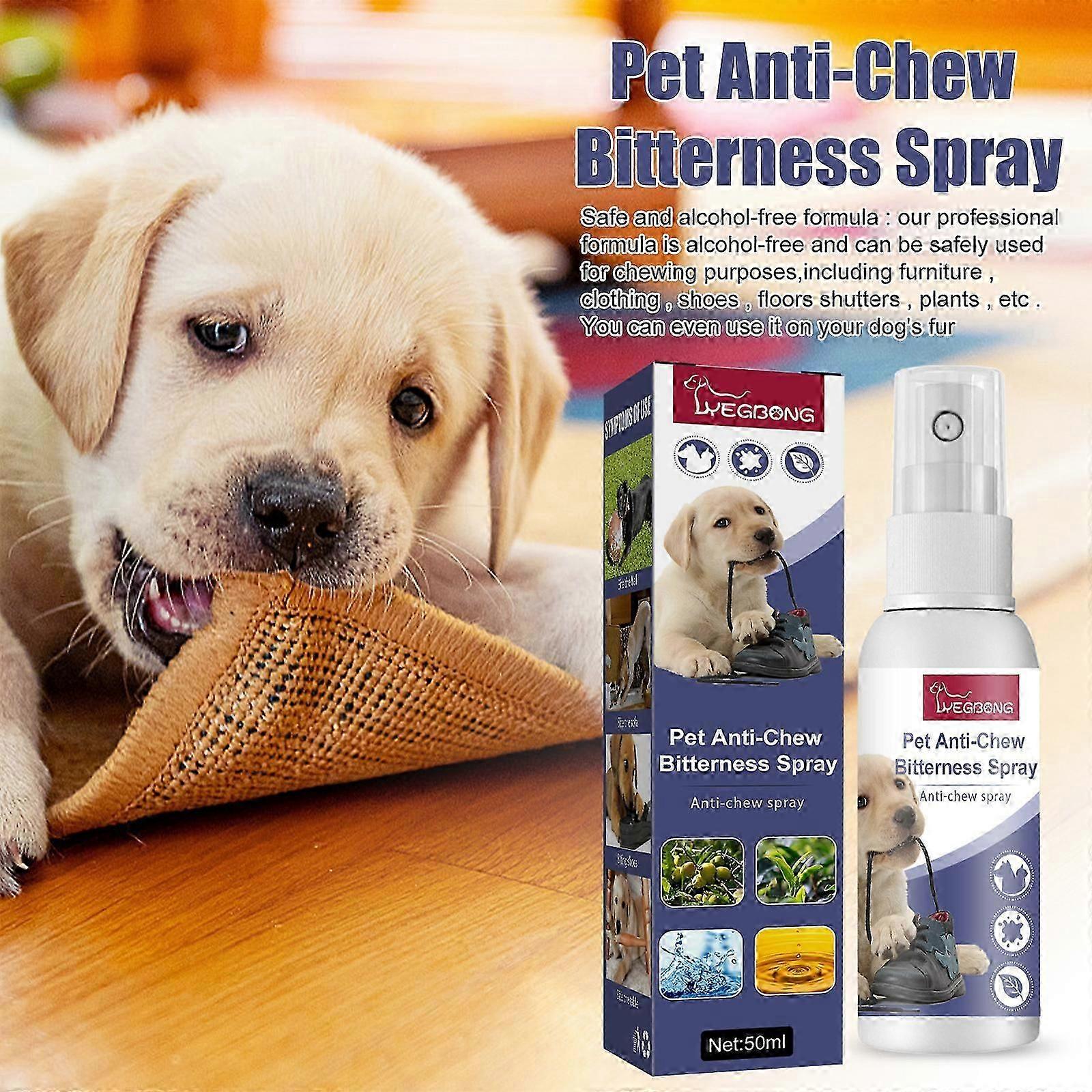 2pcs Pet Anti-Chew Bitterness Spray Anti-Biting Spray Table Chairs Legs Sofa Protect