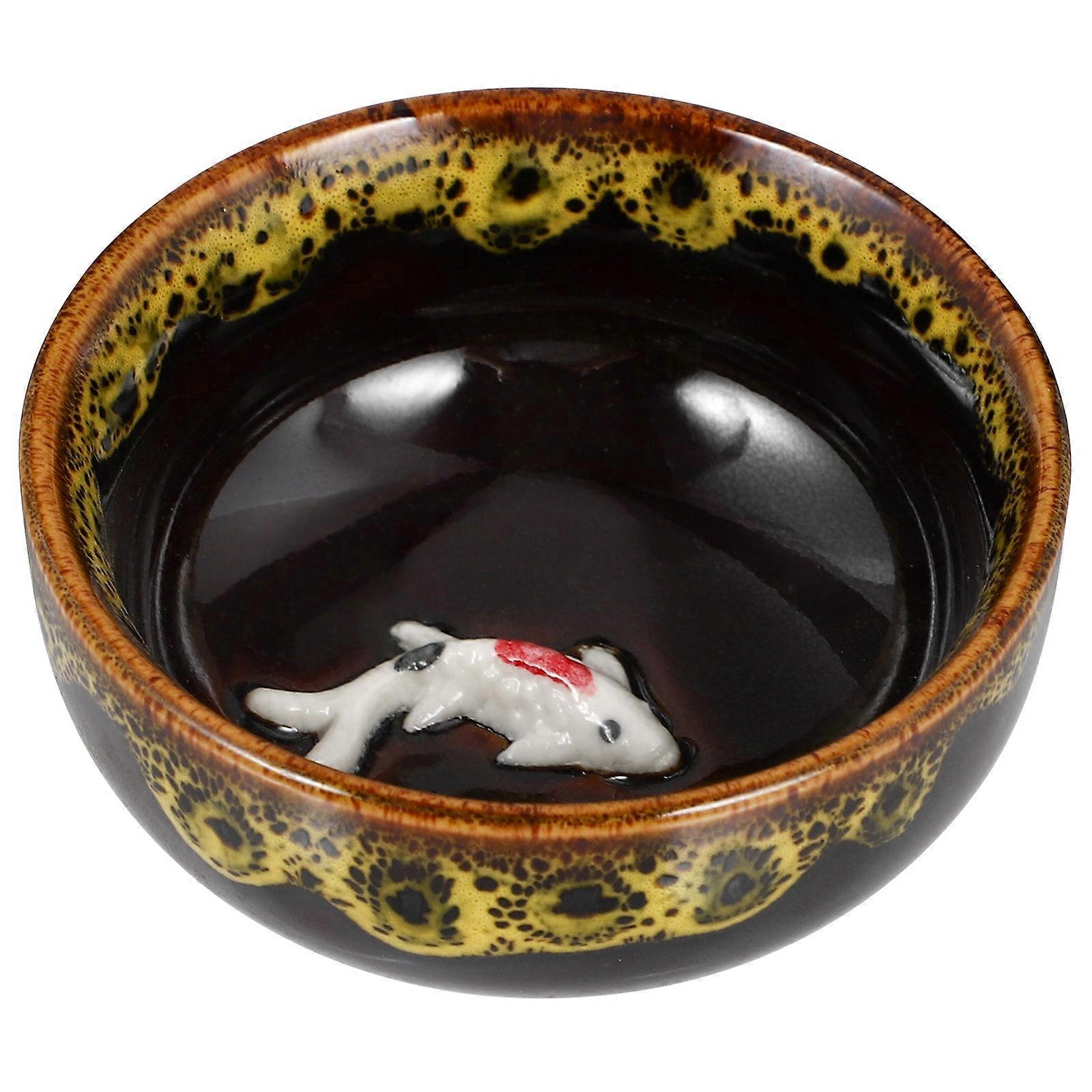 Study Ink Plate Writing Brush Holder Calligraphy Practice Beginners Ceramic 7x7x4cm 1Pack