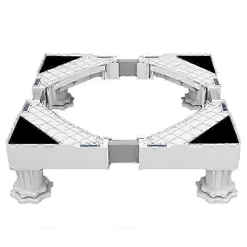 Washing Machine Stand, Washing Machine Dryer Fridge Pedestal, Adjustable Length,Load 300Kg Anti Vibration Anti Noise js