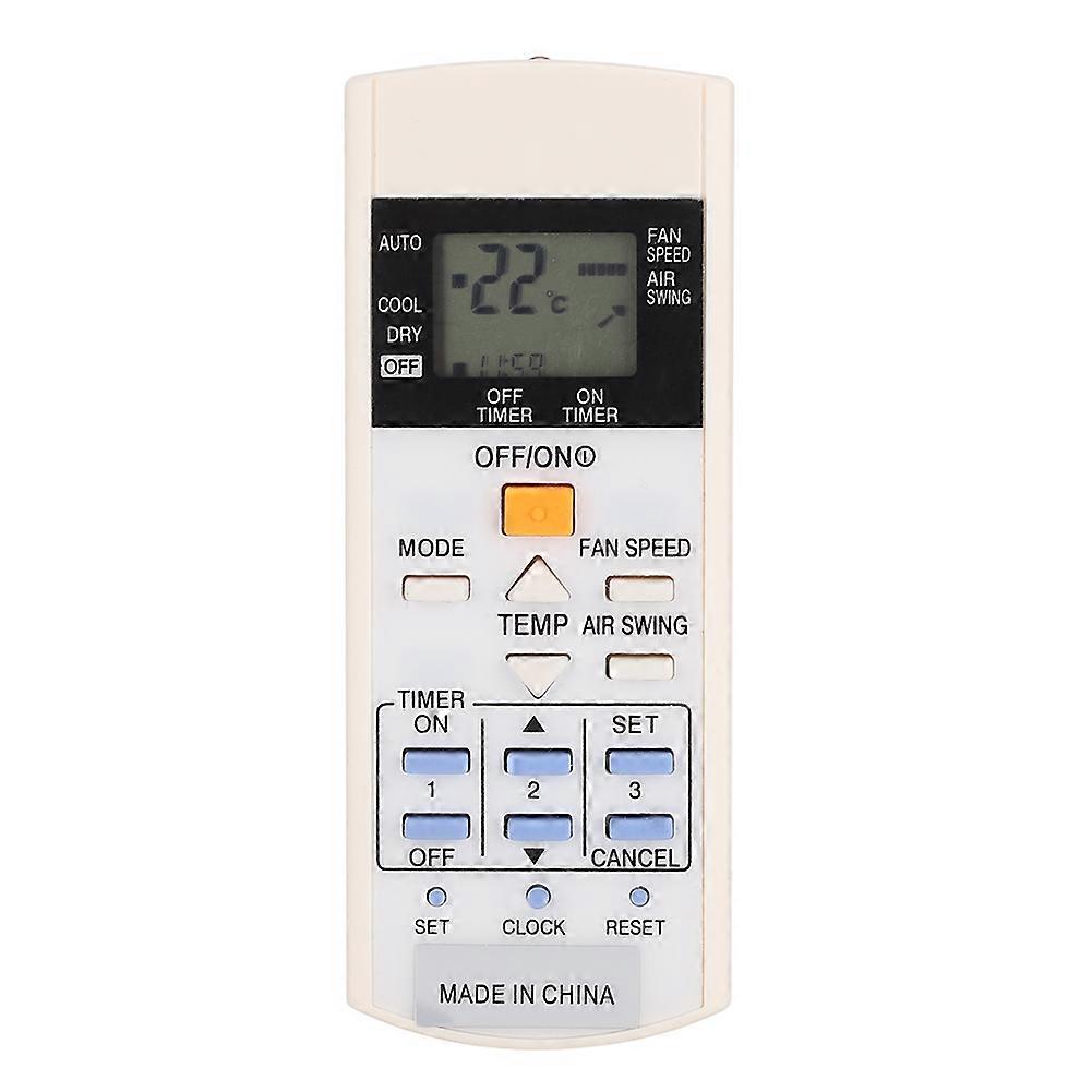 ABS Durable White Air Conditioner Controller Remote Control Accessory for A75C3297 without Battery