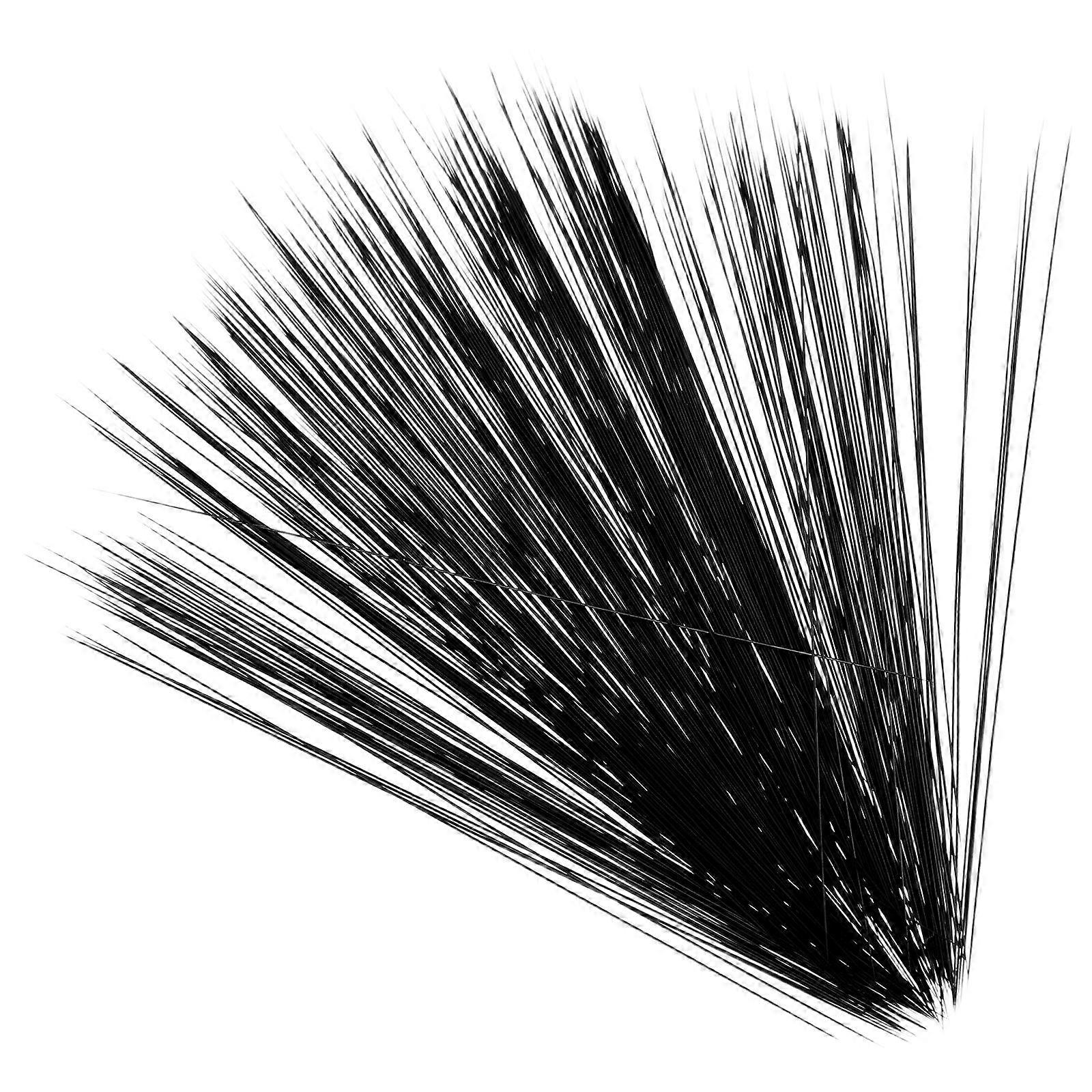 Simulated Black Doll Whiskers for Hamster Plush DIY Crafting Projects, Easy Attachment Animal Whiskers for Plush Toys and Craft Supplies