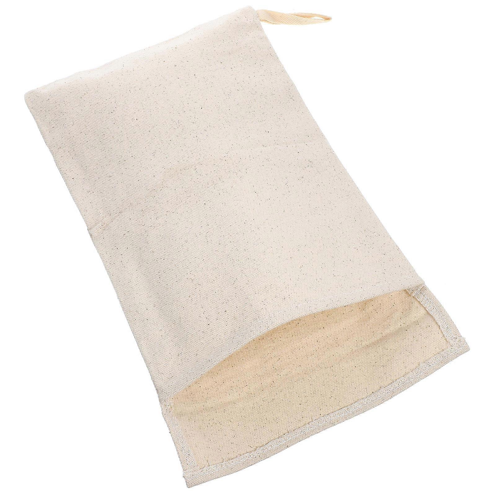 Thick Canvas Ice Bags for Crushed Ice Storage – Reusable Cotton Canvas Bags for Bars, Cocktails, and Home Bartending Use