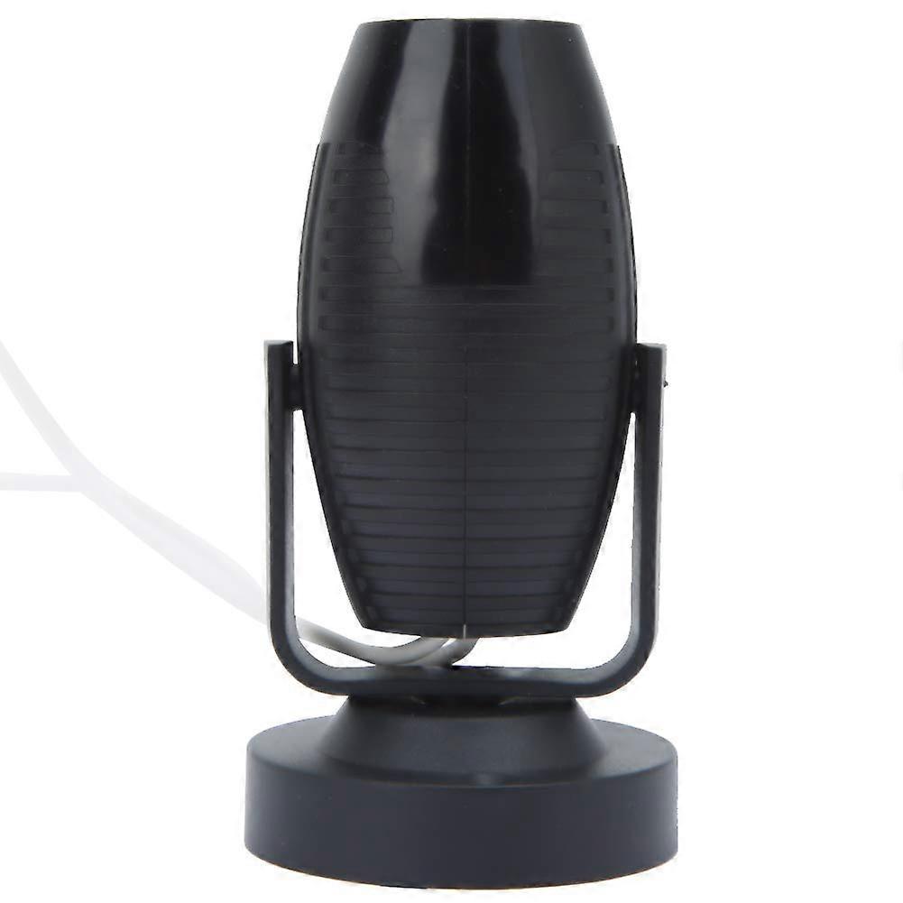 LED Mini Floodlight Adjustable Angle Rotating Indoor Outdoor Warm White Black Shell