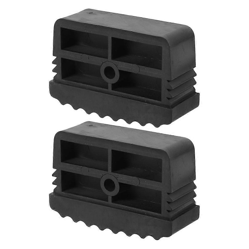 Rubber Ladder Feet Covers Non Slip Replacement Pads for Secure Traction, Noise Reduction, and Enhanced Stability Easy to Install