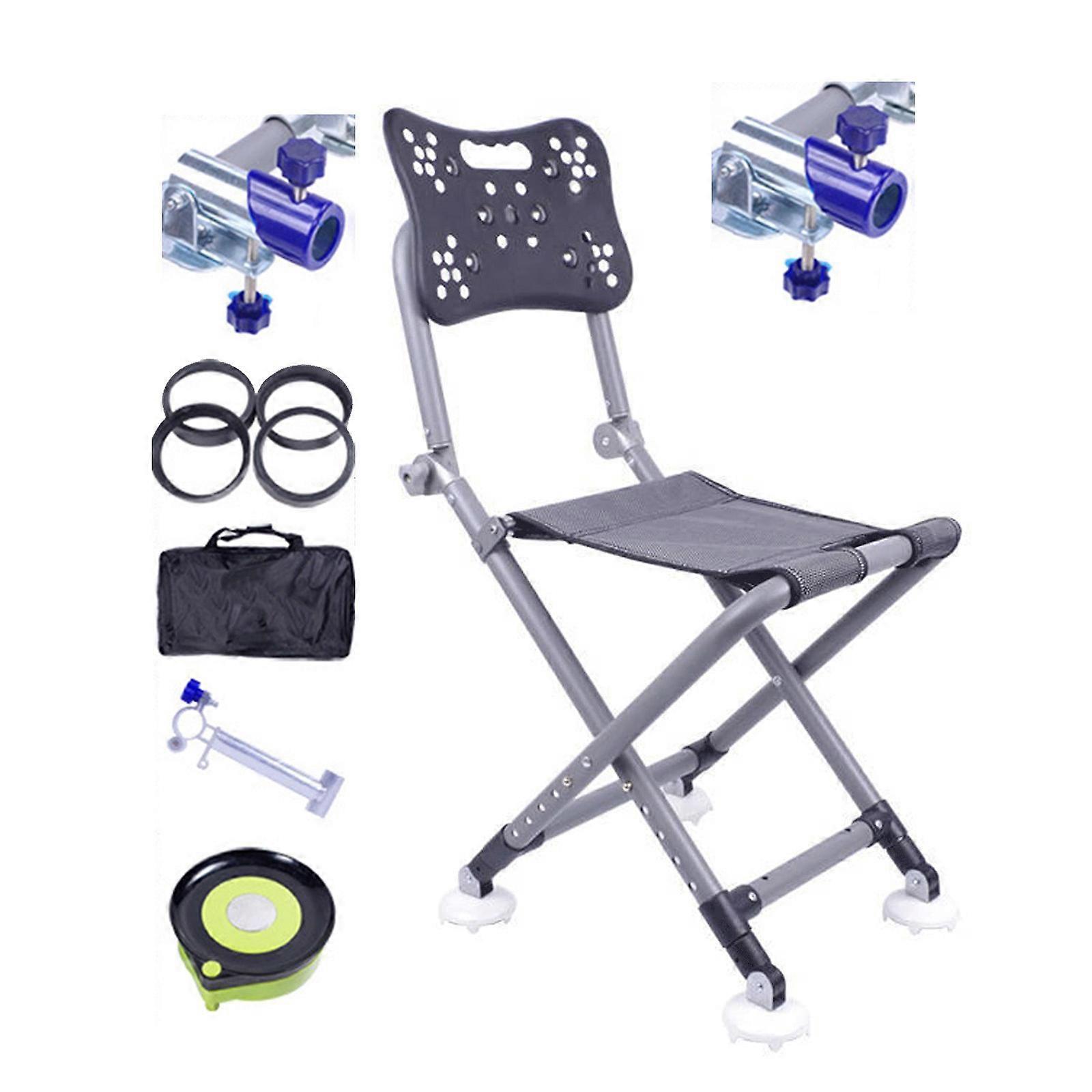 ヘビータイプキャンプチェア調整可能な強化オックスフォード生地折りたたみチェアキャンプやピクニックマルチカラー