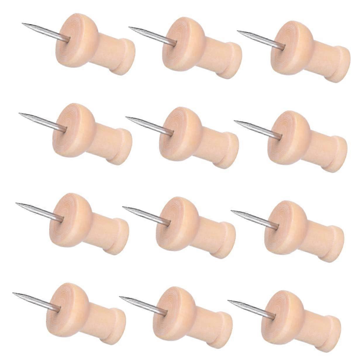 Pack of 120 Ipin push pins, pin board marker pen, card, thumbtacks, fixators for cork boards, pulling pins, card pin, photo fixing pen, metal, beige