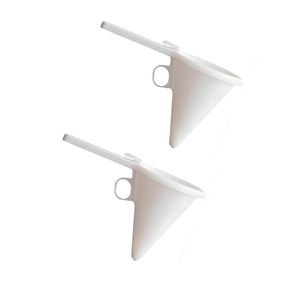 White Plastic Cake Decorating Funnel Dispenser for Home Baking and Cream Transferring Tools