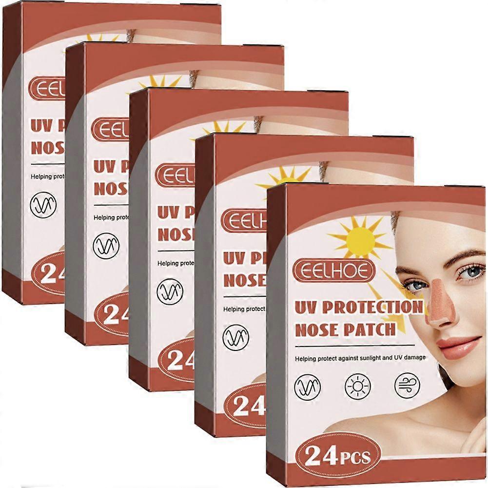 Reusable Sunblock Patches For Nose Uv Protection Concealer Moisturizing Patch For Outdoor Training Swimming