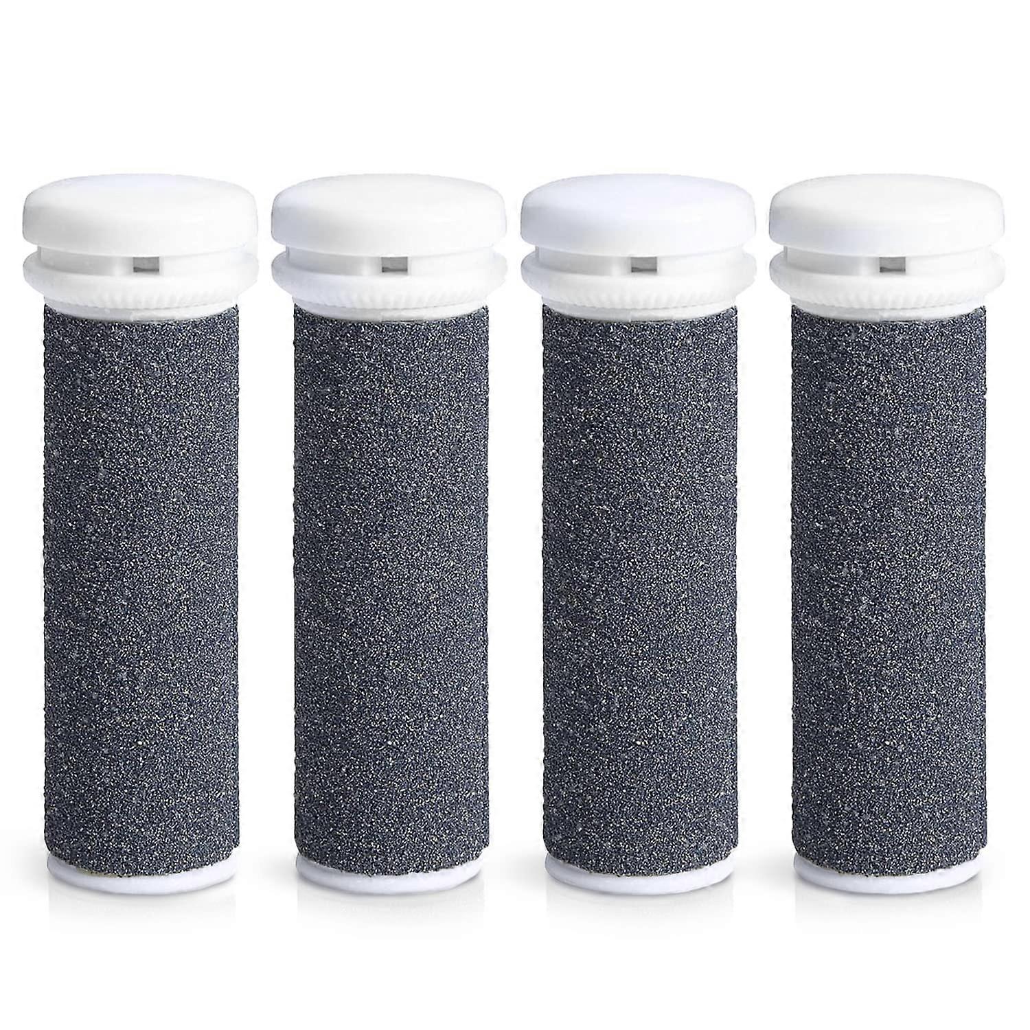 4 X SUPER Coarse Golden Blue Micro Mineral Replacement Rollers - Compatible With Micro Pedi Very Coarse - 4-Pack