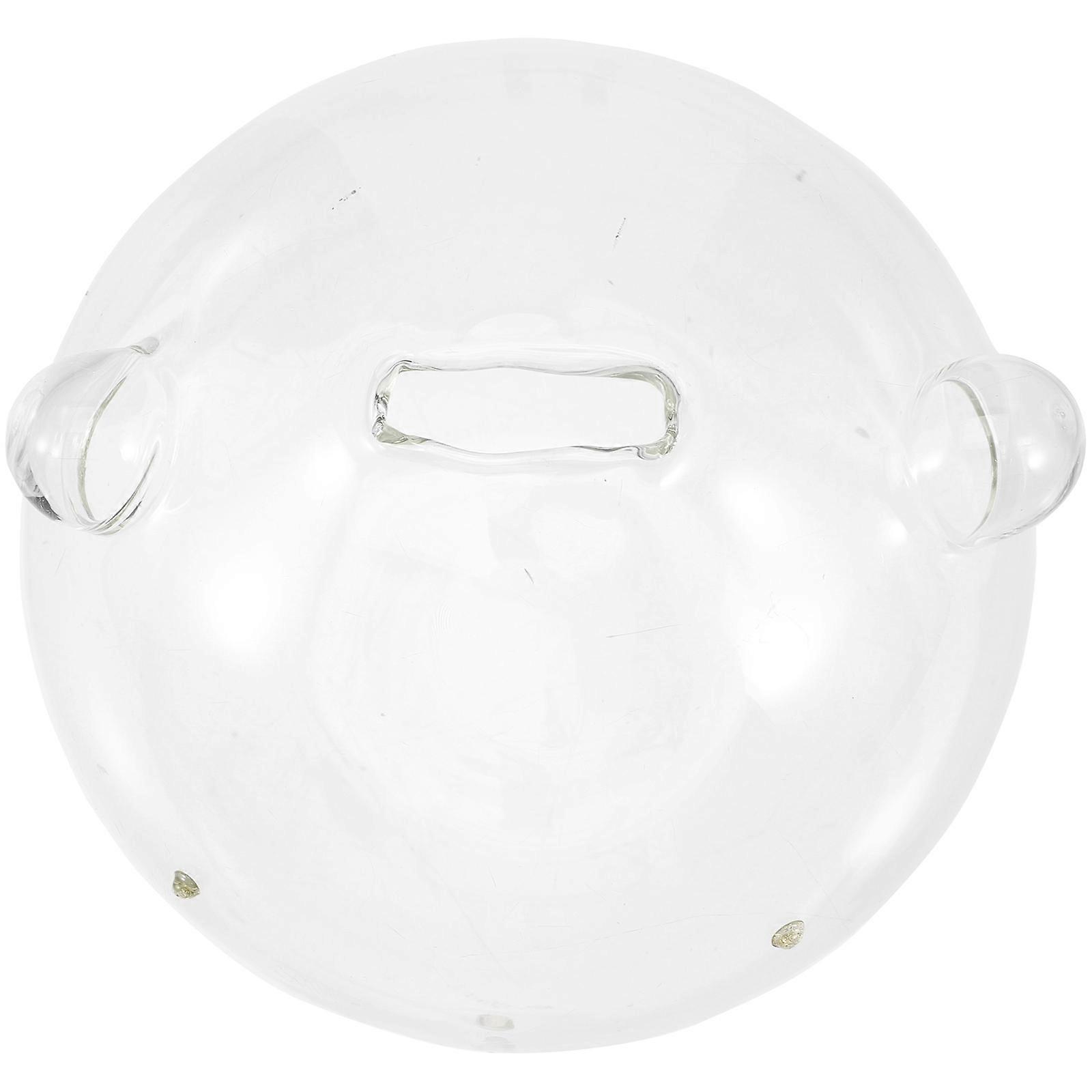 Transparent Glass Piggy Bank Coin Container for Children Tabletop Design 1 Set