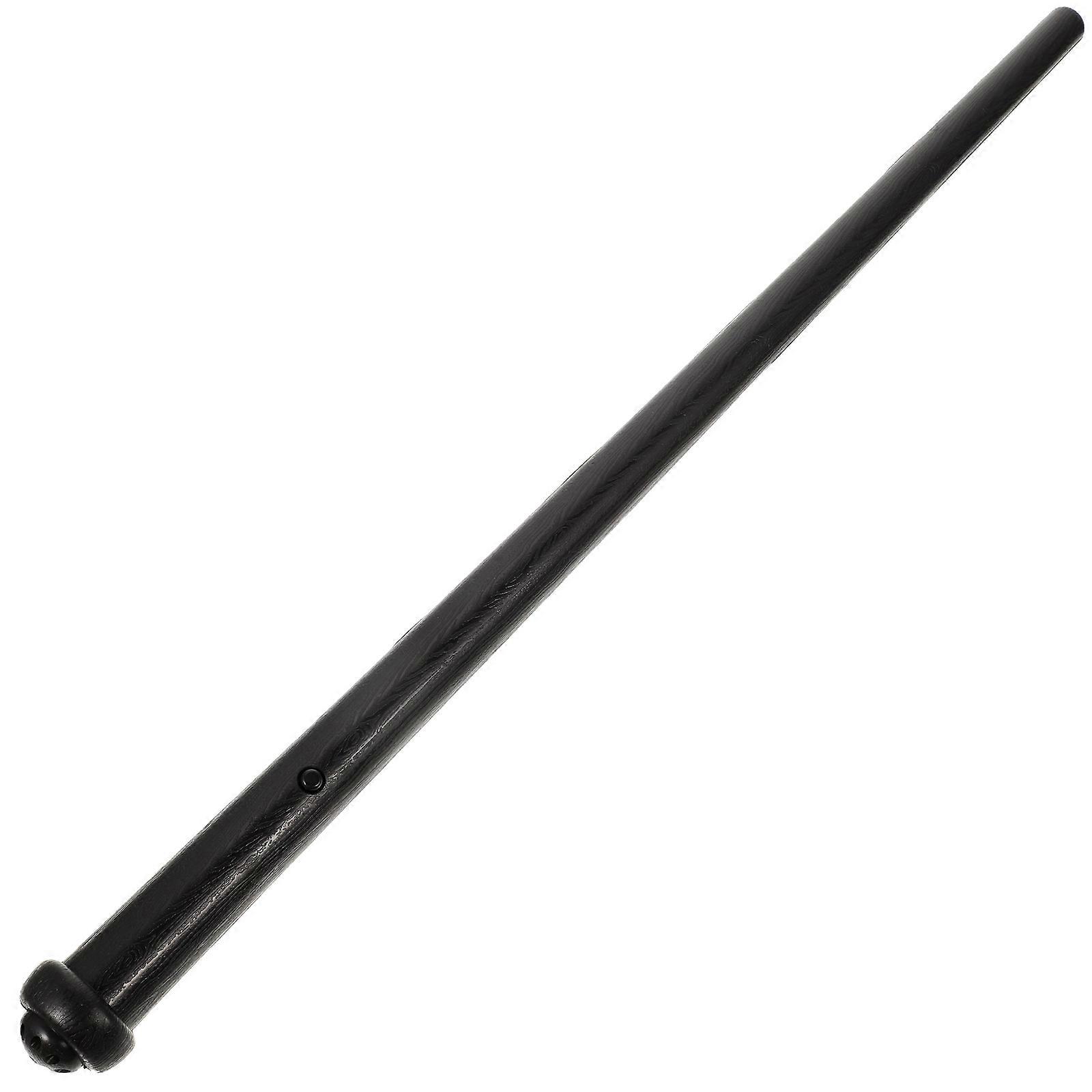 Black Plastic Luminous Scepter with Sound and Light for Party Use Halloween Costume Prop