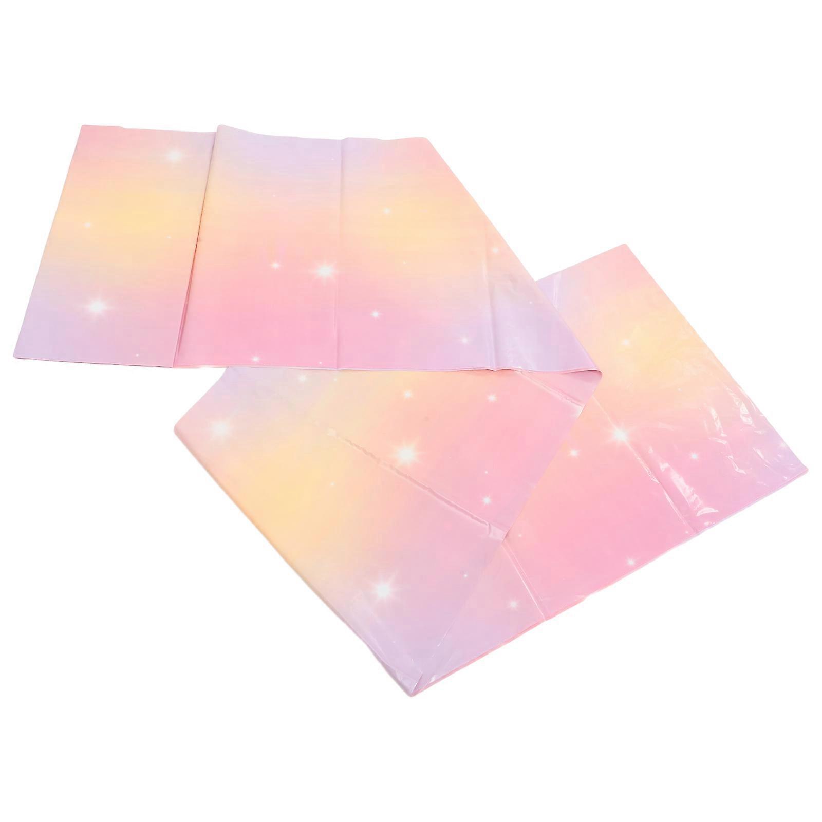 Colorful Gradient Table Cover For Weddings Multi 274X137CM 1Set