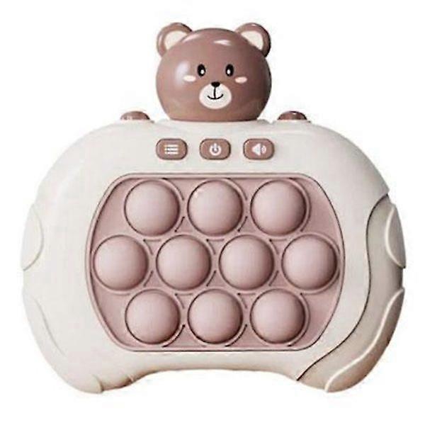 BROWN BEAR Pop It Game - Pop It Pro Light Game Quick Press Fid
